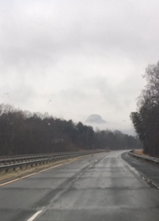 the road to pilot mtn